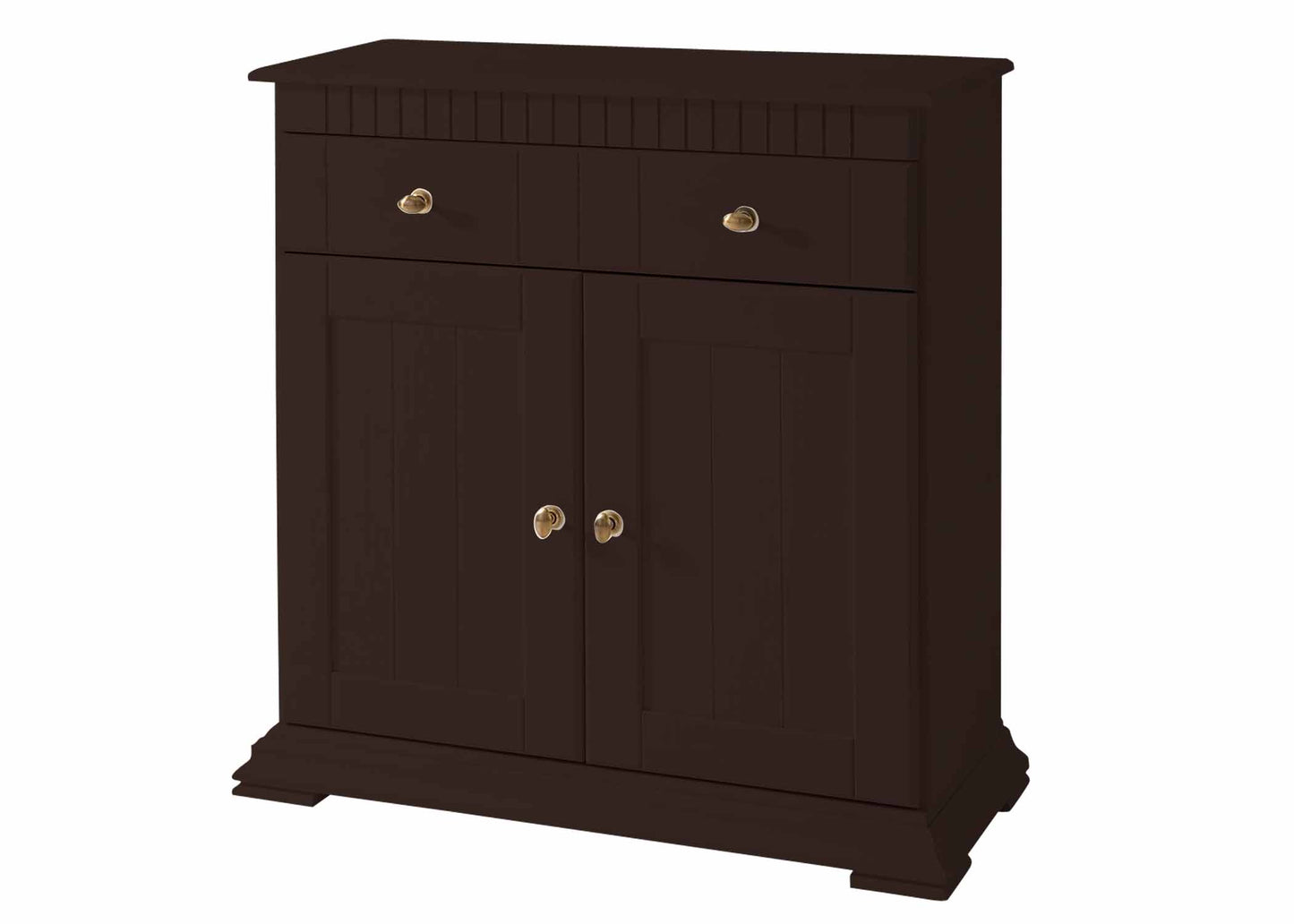 Soild Wood Ciudad Sideboard Storage Cabinet with Two Door and One Drawer for Living Room