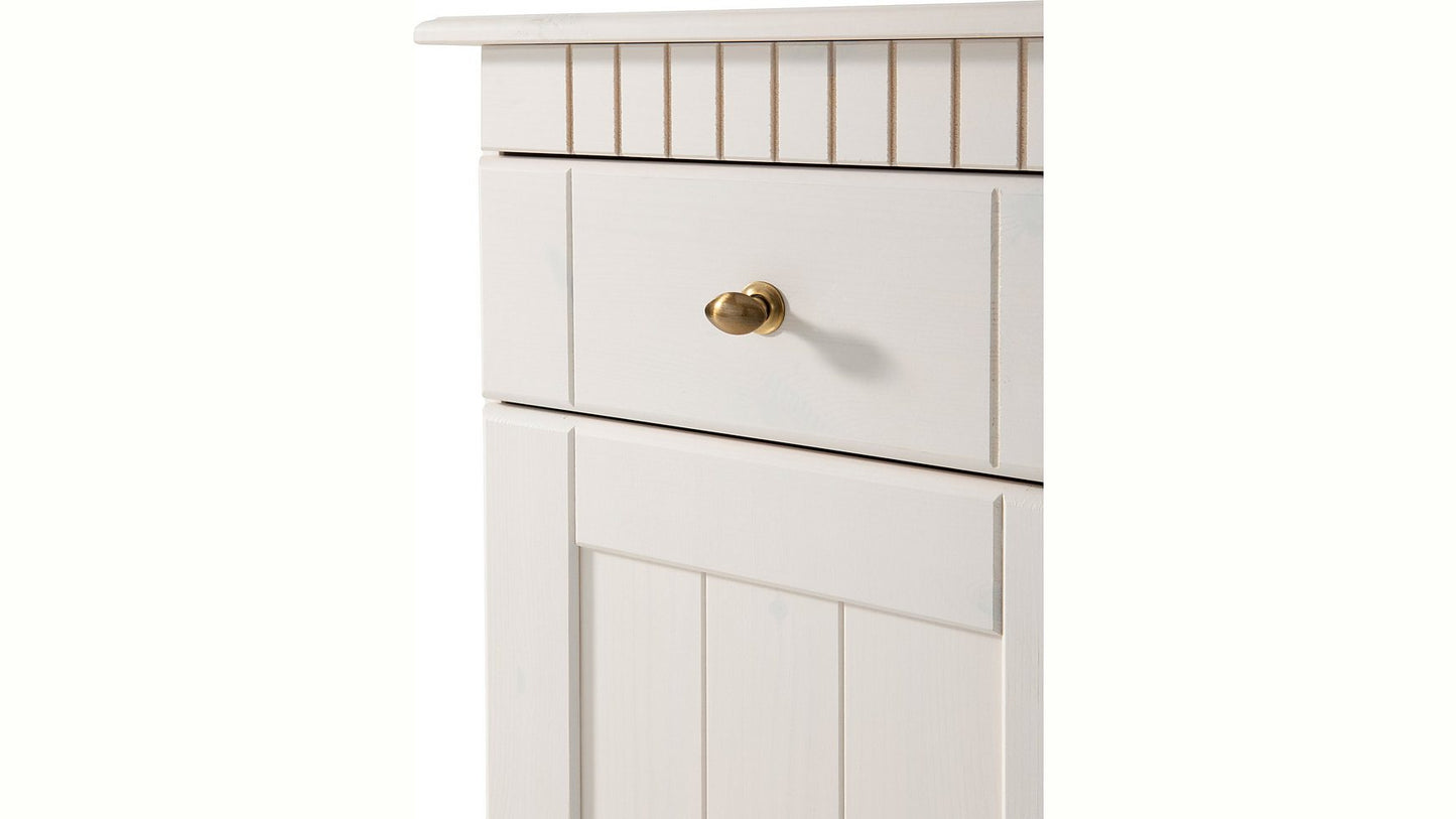 Soild Wood Ciudad Sideboard Storage Cabinet with Two Door and One Drawer for Living Room