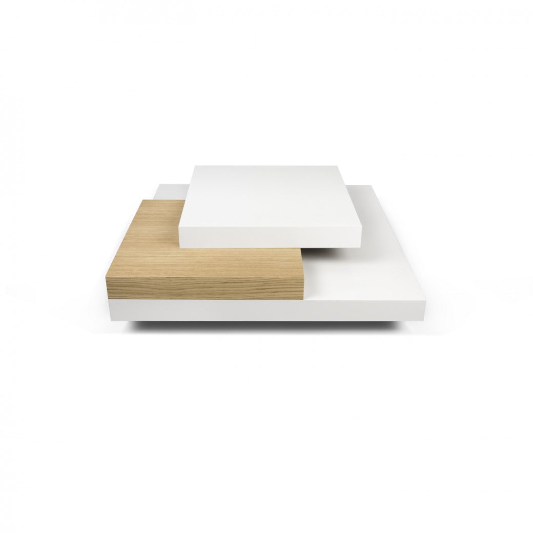 Solid Wood Lunar Stylish Coffee Table for Living Room | Center Table for Home