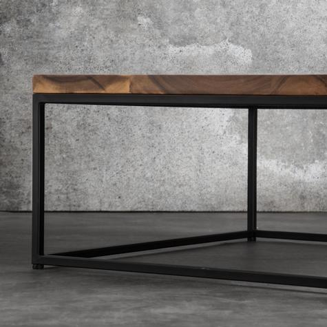 Sheesham Wood Barbacoas Stylish Coffee Table for Living Room | Center Table for Home | Brown Finish
