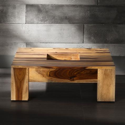 Sheesham Wood Cagua Center Coffee Table for Home Living Room