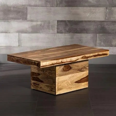 Sheesham Wood Costa Coffee Table for Living Room | Center Table for Home