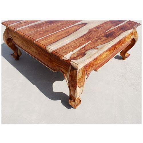 Sheesham Wood Turmero Stylish Coffee Table for Living Room | Center Table for Home | Brown Finish
