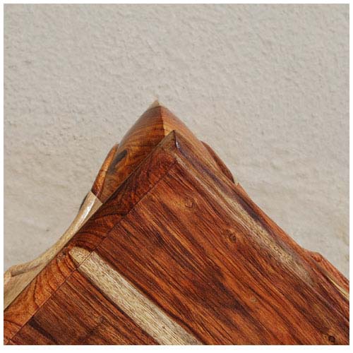 Sheesham Wood Turmero Stylish Coffee Table for Living Room | Center Table for Home | Brown Finish