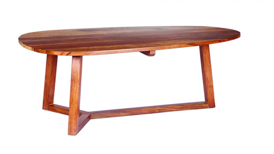 Solid Wood Stylish Sola Coffee Table for Living Room | Center Table for Home | Honey Oak Finish