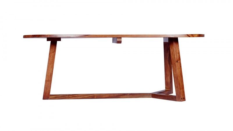 Solid Wood Stylish Sola Coffee Table for Living Room | Center Table for Home | Honey Oak Finish