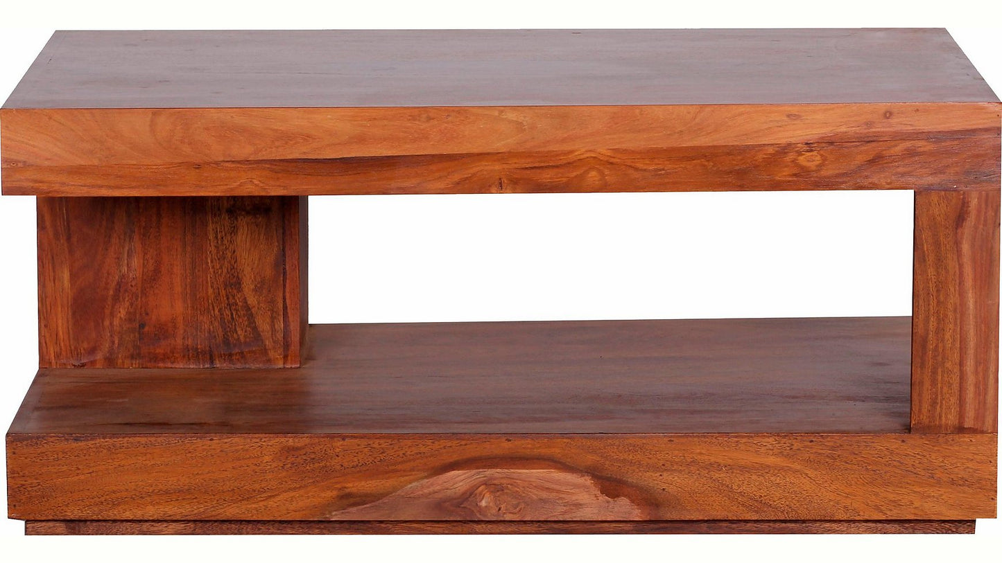 Sheesham Wood Remire Stylish Coffee Table for Living Room | Center Table for Home | Brown Finish