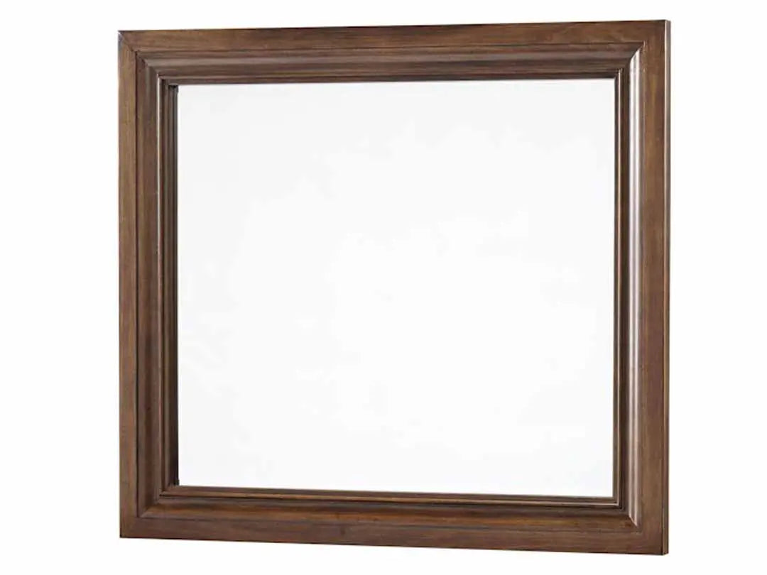 Sheesham Wood Tisip Wall Decorative Mirror Frame| Wooden Mirror | Brown Finish