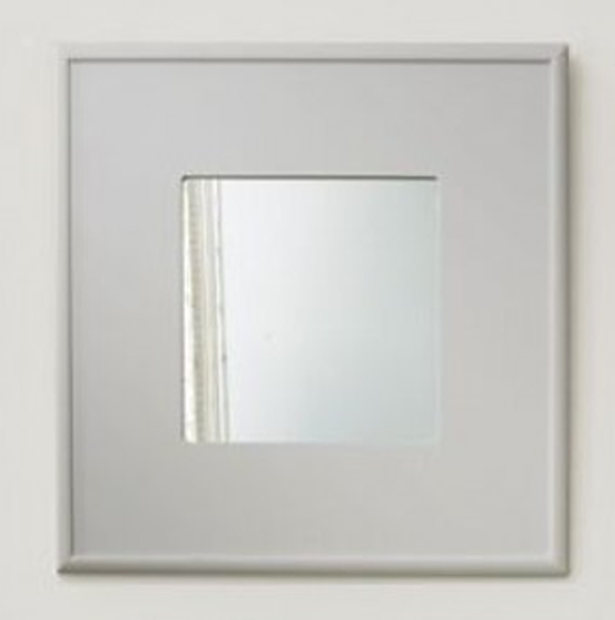 Mango Wood Azubu Wall Decorative Mirror Frame| Wooden Mirror | White Finish