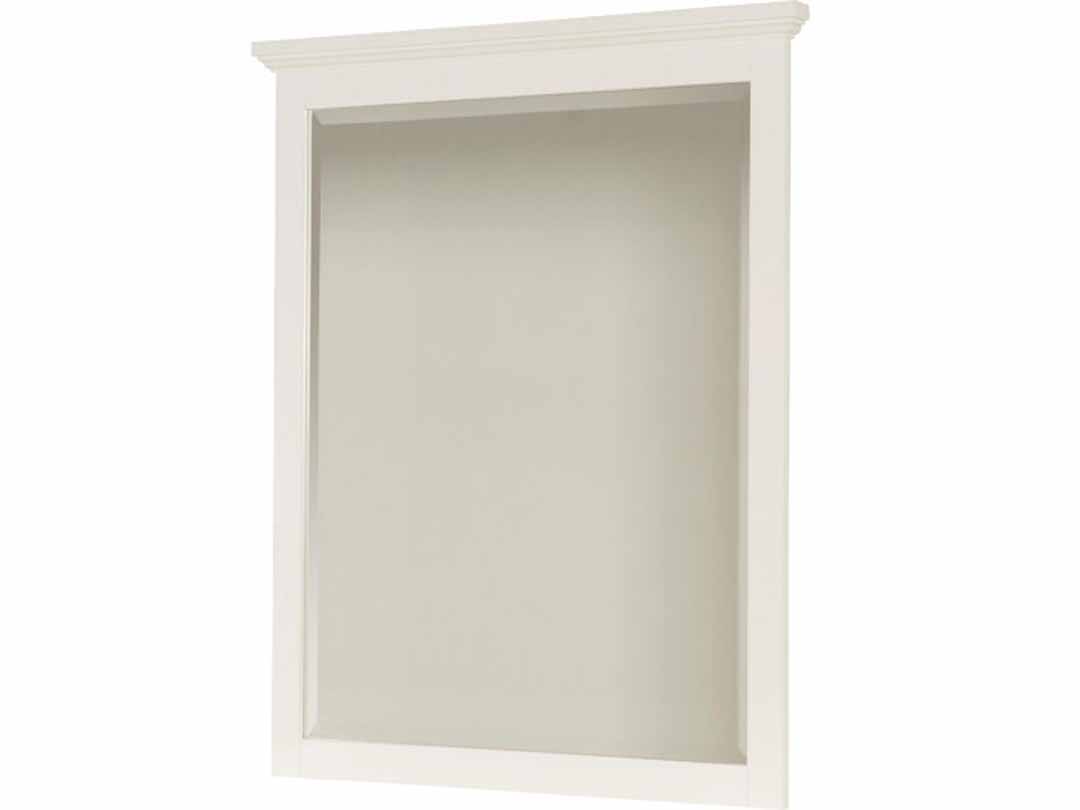 Mango Wood Haniy Dresser Decorative Mirror Frame| Wooden Mirror | White Finish