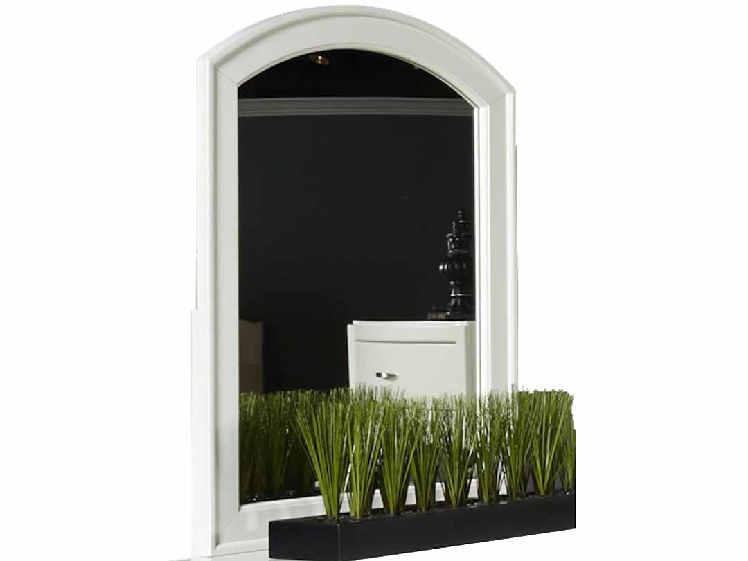 Mango Wood Home Decorative Spiro Dresser Mirror for Living Room