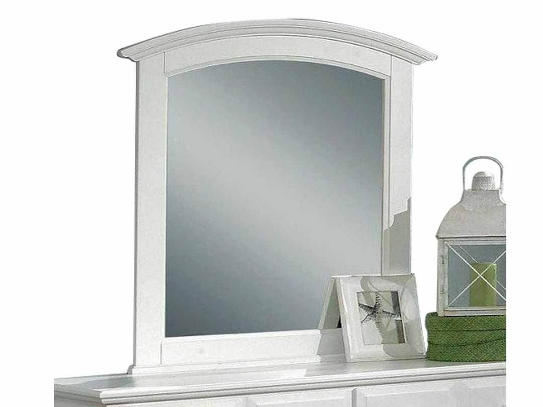 Mango Wood Home Decorative Eilei Dresser Wall Mirror for Living Room | Brown Finish