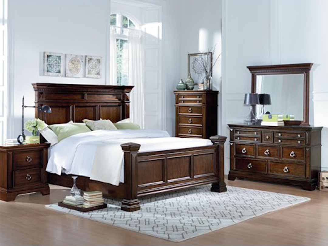 Mango Wood Toninh Dresser Decorative Mirror Frame| Wooden Mirror | Brown Finish