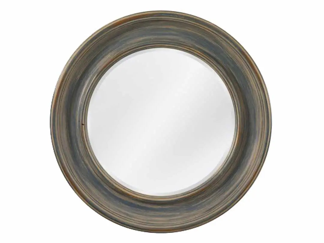 Mango Wood Rodol Wall Decorative Mirror Frame| Wooden Mirror | Brown Finish