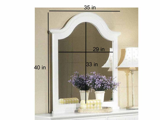 Mango Wood Home Decorative Sada Dresser Wall Mirror for Living Room