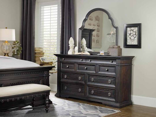 Mango Wood Clet Dresser Decorative Mirror Frame| Wooden Mirror | White Finish