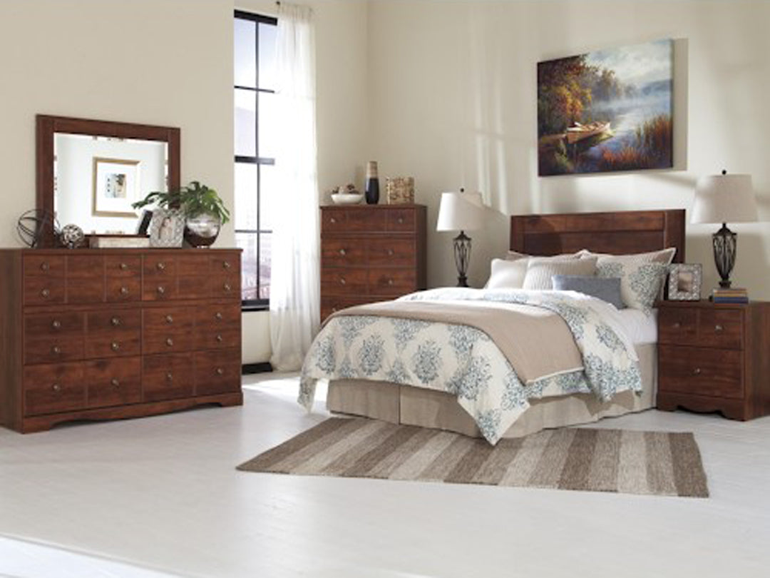 Mango Wood Anselv Dresser Decorative Mirror Frame| Wooden Mirror | Brown Finish