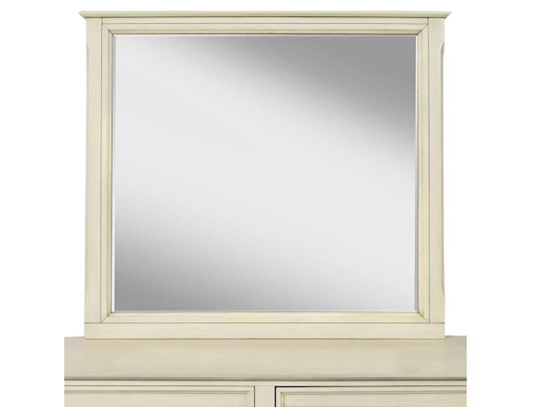 Mango Wood Home Decorative Aneir Dresser Wall Mirror for Living Room | Walnut Finish