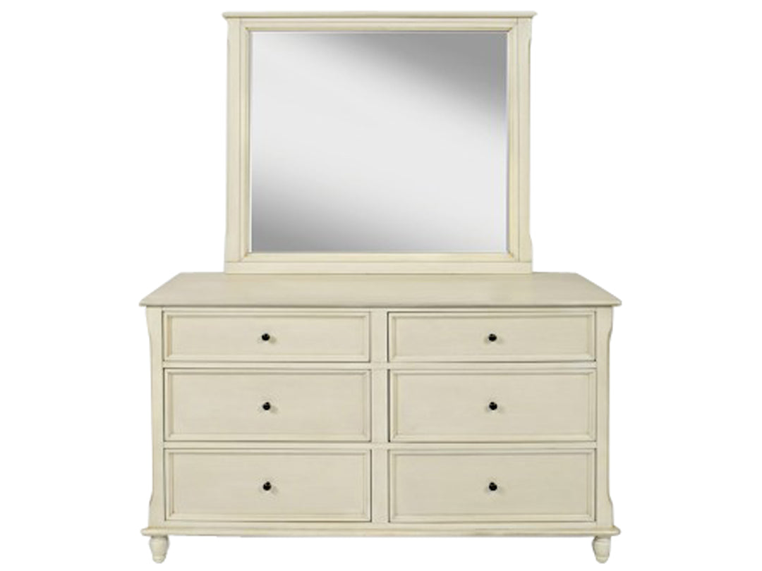 Mango Wood Home Decorative Aneir Dresser Wall Mirror for Living Room | Walnut Finish