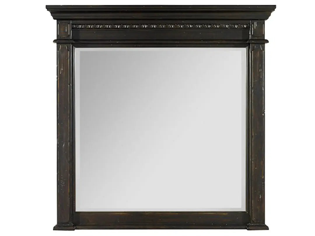 Mango Wood Ercili Dresser Decorative Mirror Frame| Wooden Mirror | Brown Finish