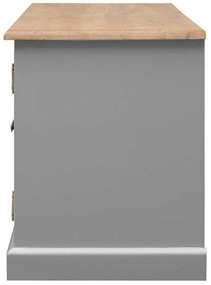 Mango Wood Leo Storage Entertainment TV Stand Unit for Living Room
