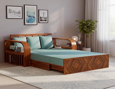 Wooden Sofa Cum bed