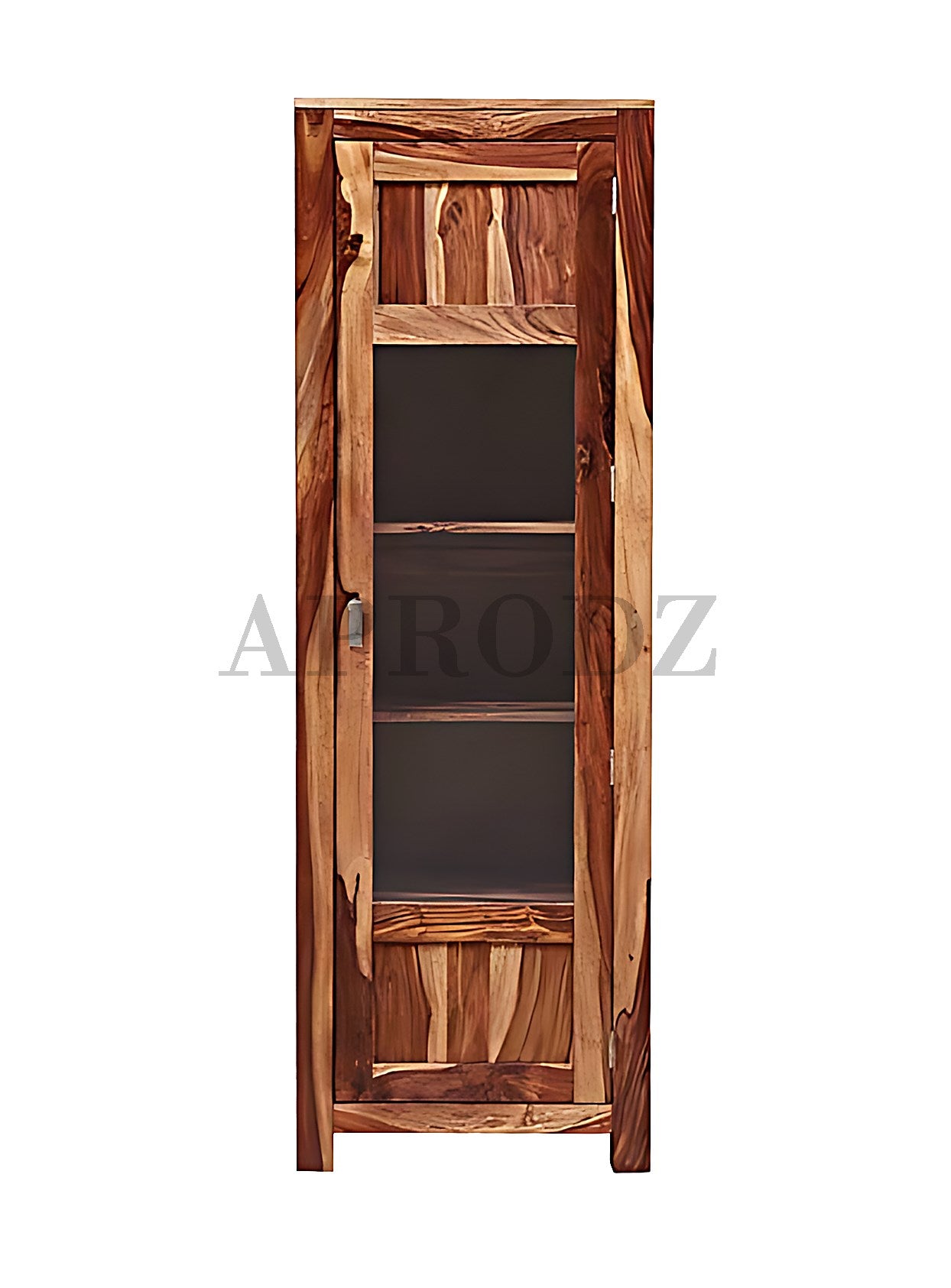 Bookshelf | Sheesham Wood Durable & Stylish Wooden Storage Organizer | Shelves Bookcase Rustic Elegant for Home Office Living Room | Compact Design Furniture Organizer (Rustic Teak 2)