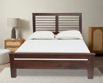 Solid Sheesham Wood Queen Size Bed for Bedroom Wooden Double Bed Without Storage for Beautiful Home, Living Room and Hotel 