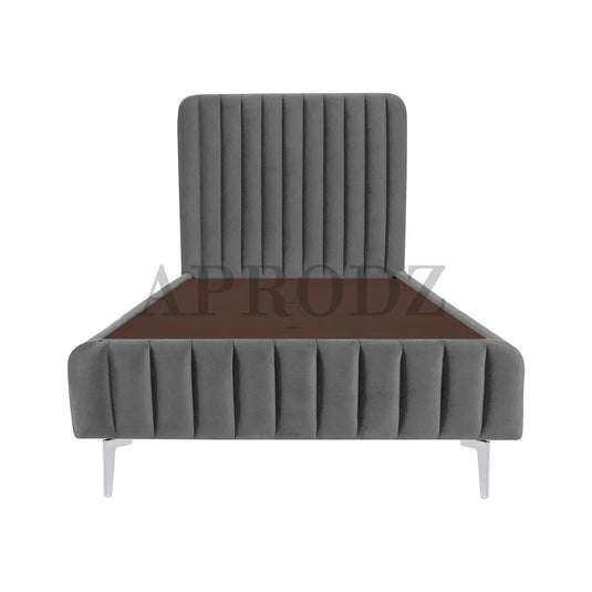 Translation missing: en.Upholstered bed with Metal Feet