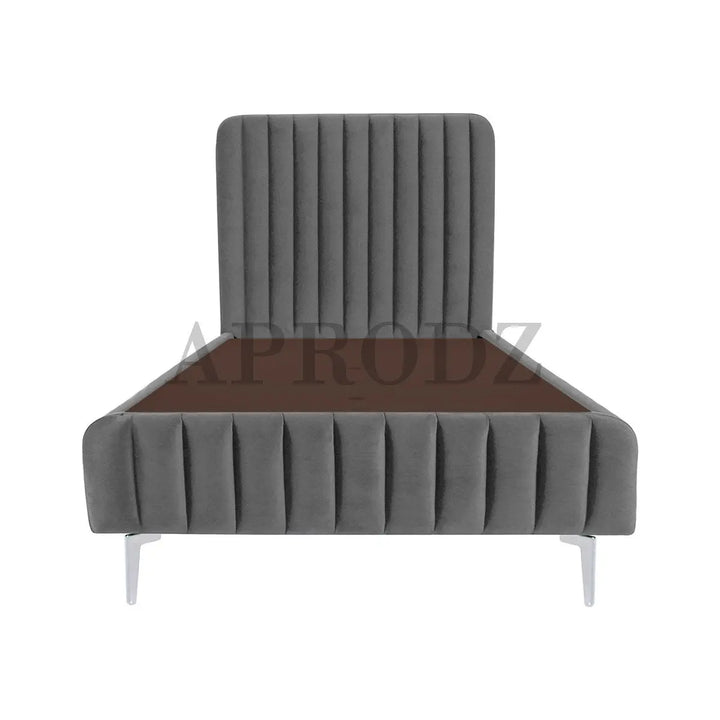 Translation missing: en.Upholstered bed with Metal Feet