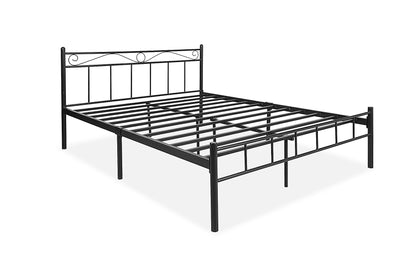 Bed for Bedroom Metal Bed in Black Color