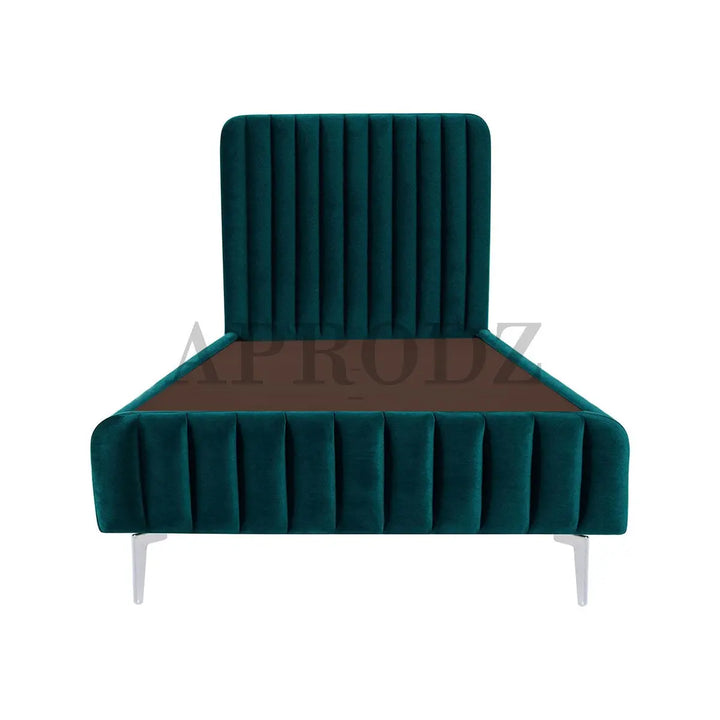 Translation missing: en.Upholstered bed with Metal Feet