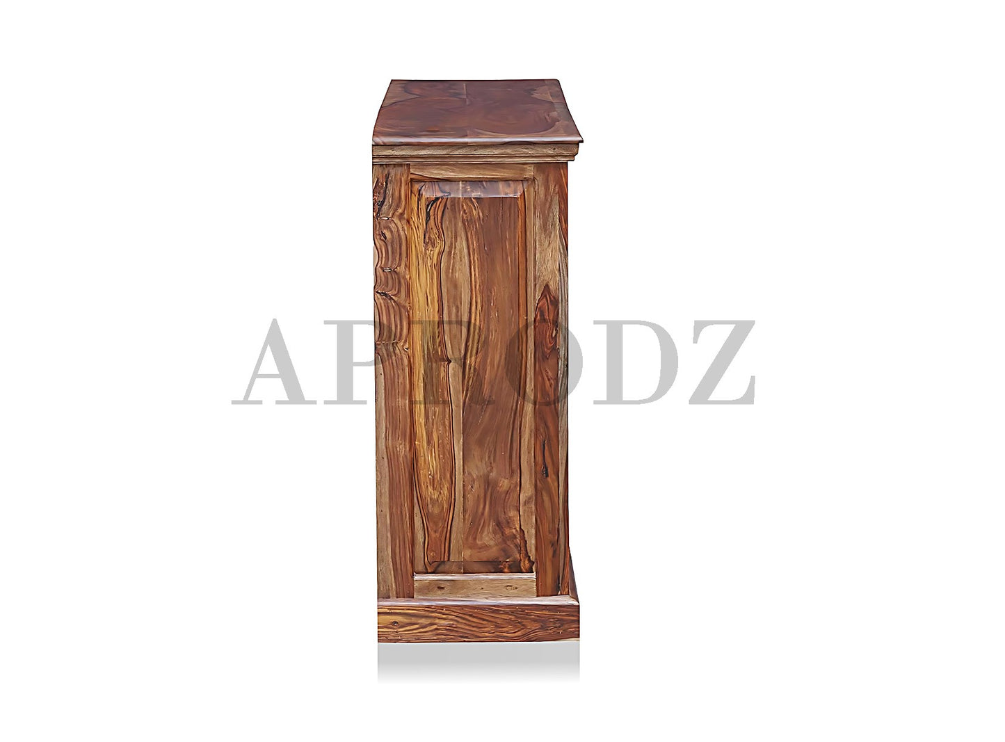 Bookshelf | Sheesham Wood Durable & Stylish Wooden Storage Organizer | Shelves Bookcase Rustic Elegant for Home Office Living Room | Compact Design Furniture Organizer (Provincial Teak)