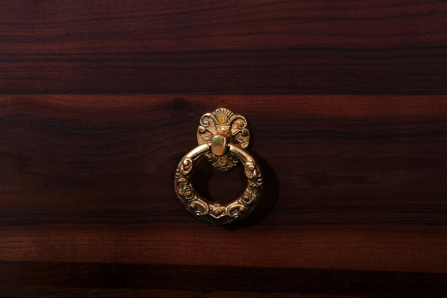 Solid Teak Wood 2-Door Wardrobe with Hanging Rod and Shelves | Premium Wooden Almirah for Bedroom | Natural Finish | Durable & Spacious Storage Cabinet 