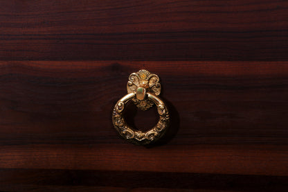 Solid Teak Wood 2-Door Wardrobe with Hanging Rod and Shelves | Premium Wooden Almirah for Bedroom | Natural Finish | Durable & Spacious Storage Cabinet 