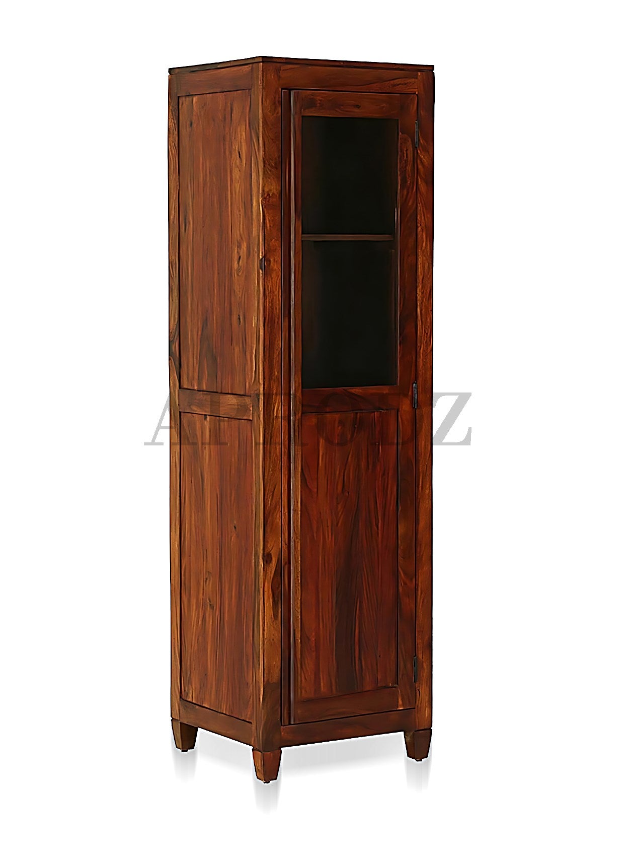 Bookshelf | Sheesham Wood Wooden Storage Organizer | Shelves Bookcase Rustic Durable, Stylish & Compact Design for Home, Office, Living Room | Furniture Organizer Elegant Finish (Honey 2)