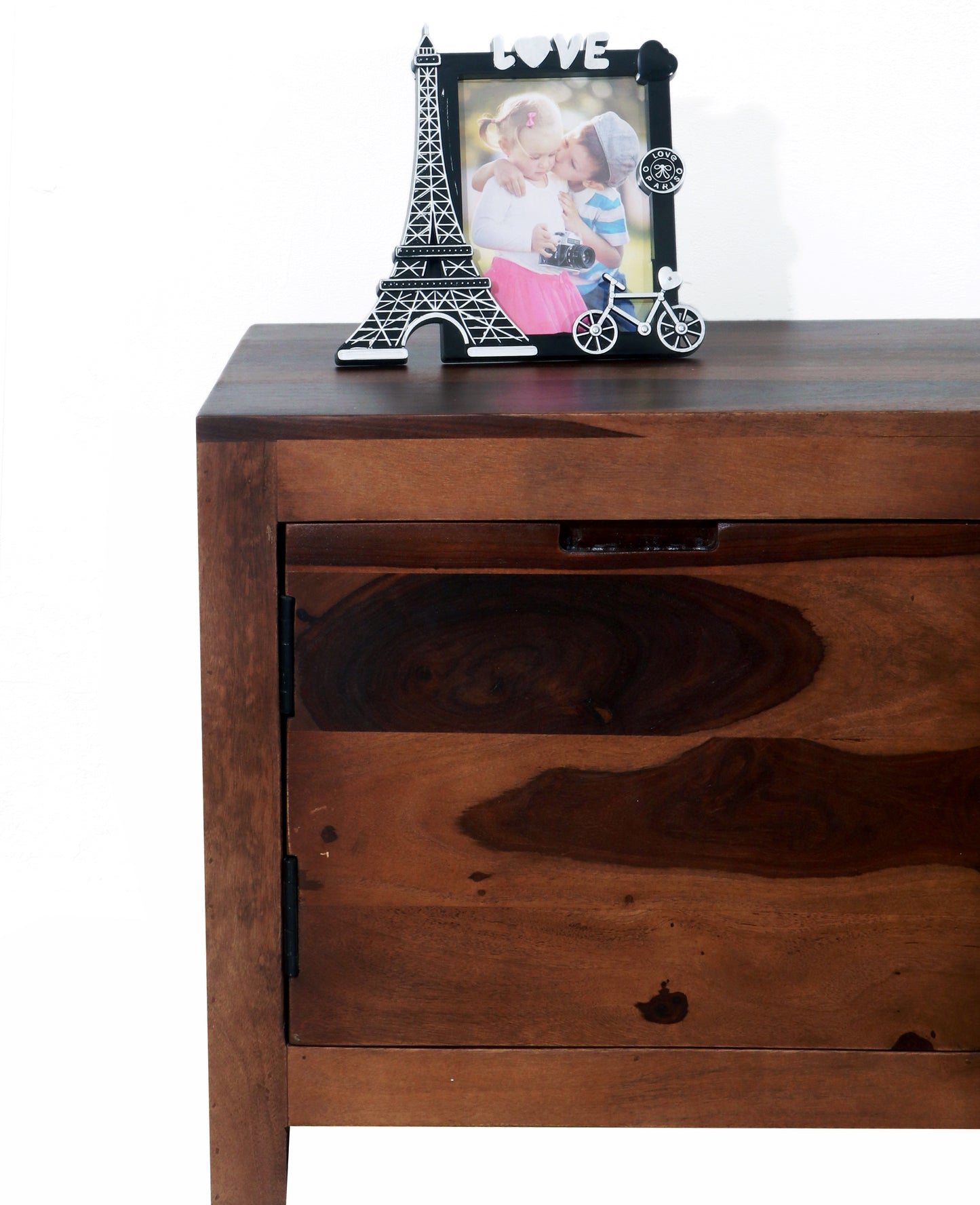 Sheesham Wood TV Unit for Living Room | Solid Wood Entertainment Center with Storage | TV Stand Cabinet for LED/LCD TVs | Modern Wooden Media Console Table with Drawers and Shelves 