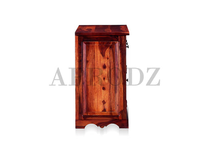 Bookshelf | Sheesham Wood Wooden Storage Organizer | Shelves Bookcase Rustic Durable, Stylish & Compact Design for Home, Office, Living Room | Furniture Organizer Elegant Natural Finish (Honey)