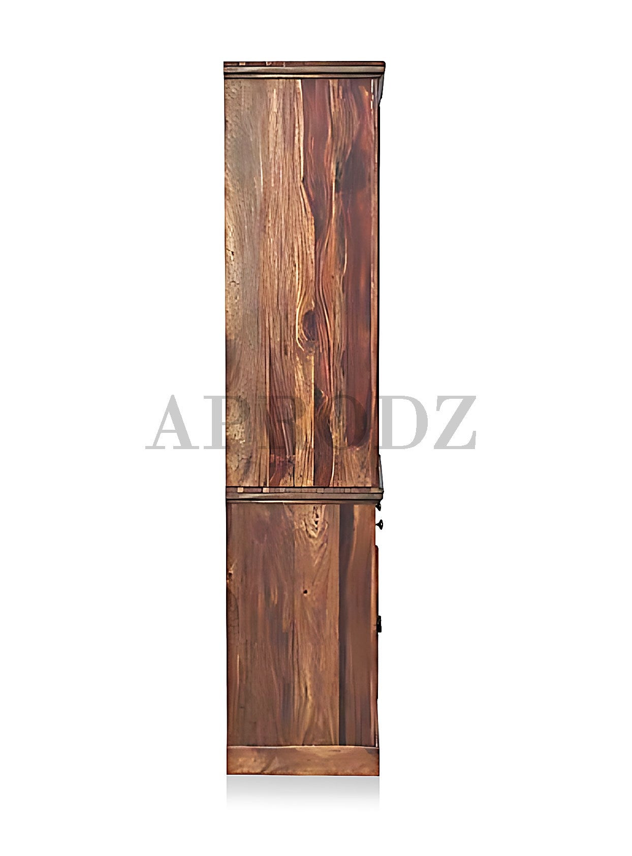 Bookshelf | Sheesham Wood Wooden Storage Organizer | Shelves Bookcase Rustic Durable, Stylish & Compact Design for Home, Office & Living Room | Furniture Organizer Elegant Finish (Brown 6)