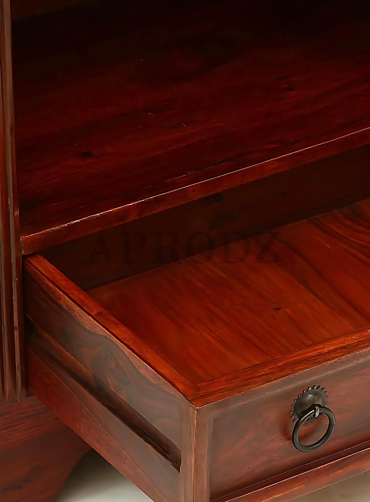 Bookshelf | Sheesham Wood Wooden Storage Organizer | Shelves Bookcase Rustic Durable, Stylish & Compact Design for Home, Office & Living Room | Furniture Organizer Elegant Finish (Honey Oak 2)
