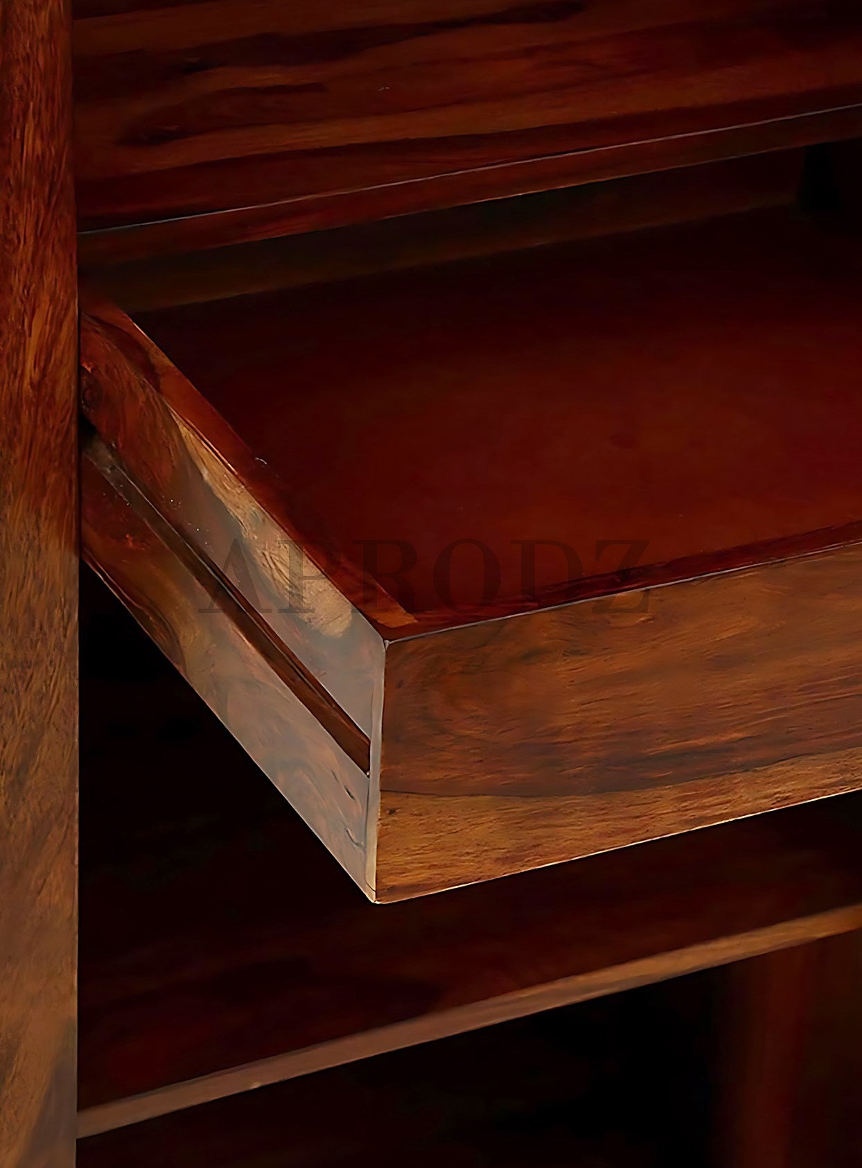 Bookshelf | Sheesham Wood Wooden Storage Organizer | Shelves Bookcase Rustic Durable, Stylish & Compact Design for Home, Office, Living Room | Furniture Organizer Elegant Finish (Honey 2)