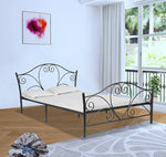 Iron Bed in Black Color