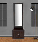Sheesham Wood Dressing Table with Two Door for Living Room 