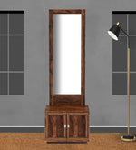 Sheesham Wood Dressing Table with Two Door for Living Room 