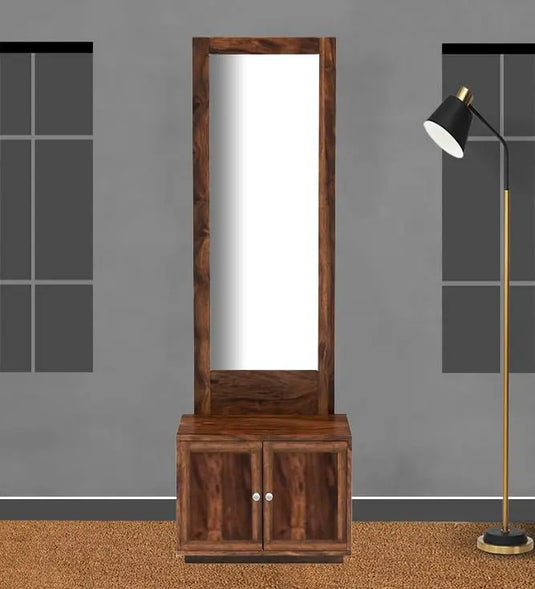 Translation missing: en.Sheesham Wood Dressing Table with Two Door for Living Room 