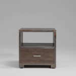 Solid Wood Mary Bedside Storage Table for Living Room 
