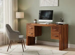Sheesham Wood Vanlue Study Desk Table for Home and Office | Brown Finish 