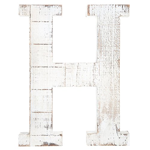 Decorative Wood Letters - H