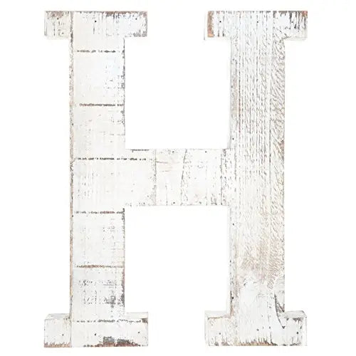Translation missing: en.Decorative Wood Letters - H 