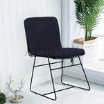 Geometrically Crafted Wired Chair in Black | Stylish Metal Chair for Home & Outdoor 